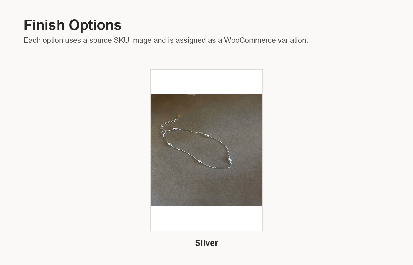 S925 Silver Round Bead Minimalist Light Luxury Bracelet for Women detail image