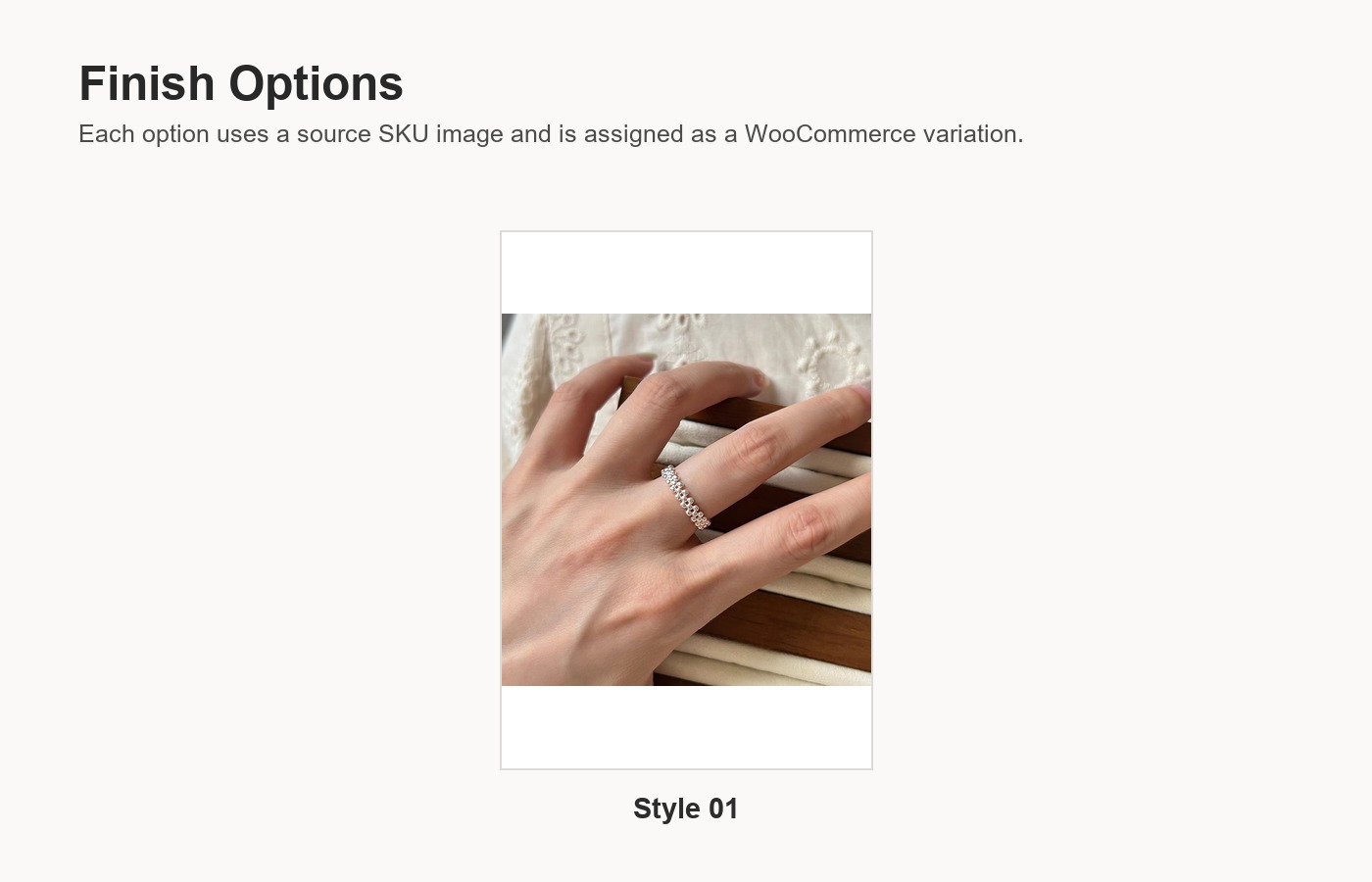 S925 Silver Round Bead Minimalist Openwork Adjustable Open Ring for Women detail image