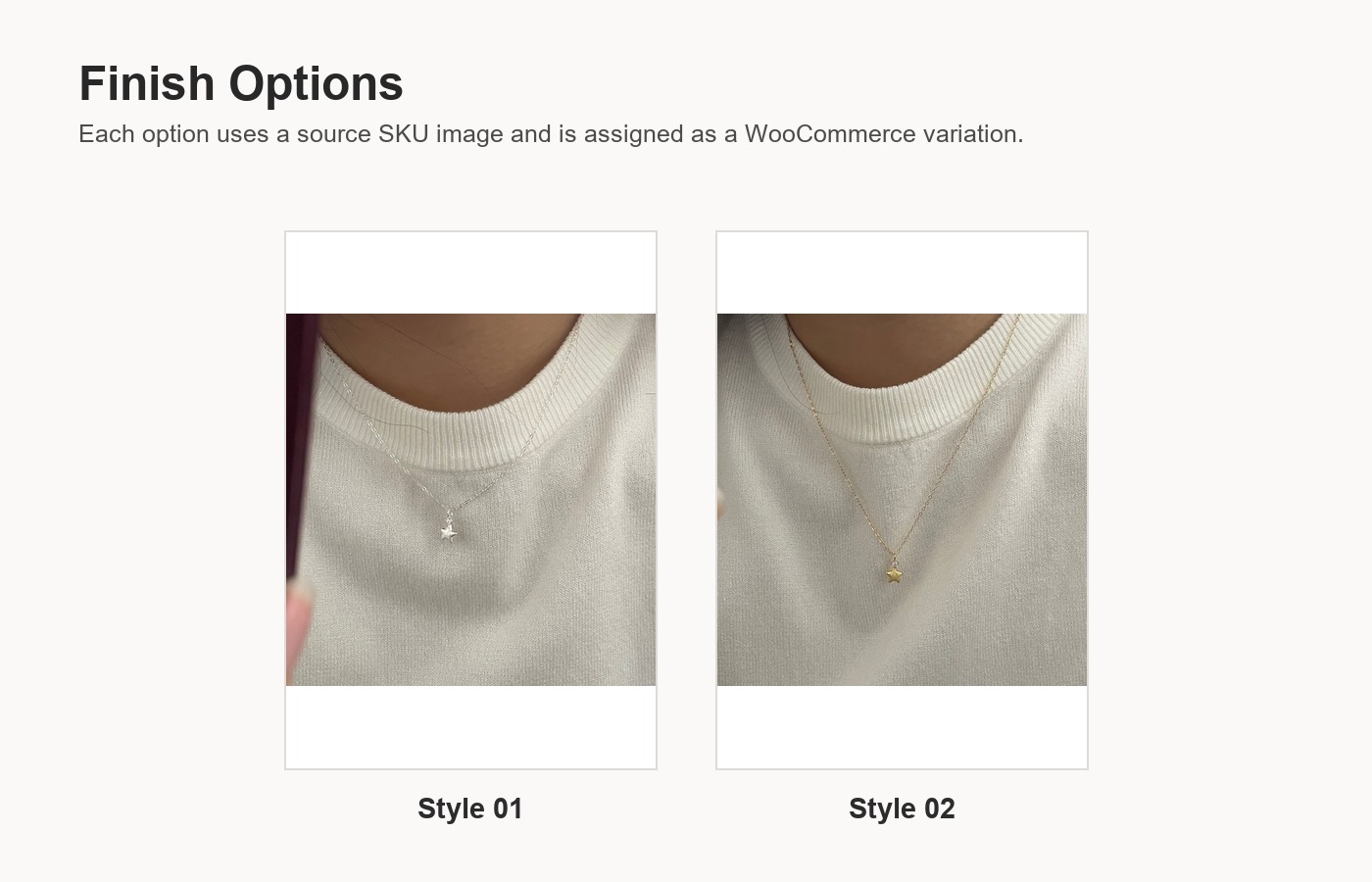S925 Silver Star Minimalist Brushed Collarbone Chain Necklace for Women detail image