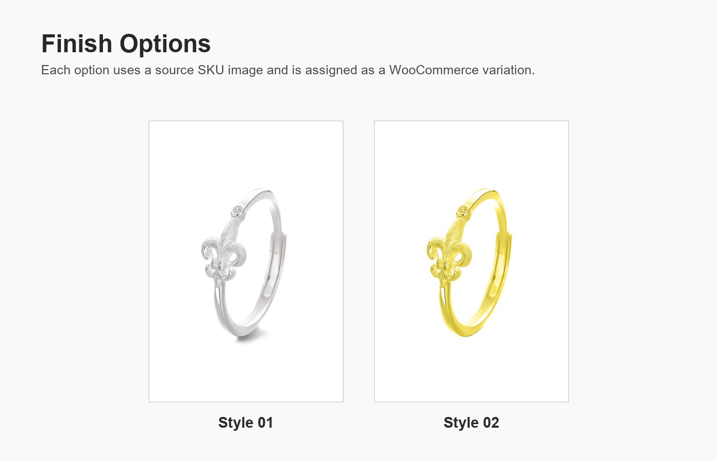 S925 Silver Vintage Chinese Light Luxury Brushed Minimalist Ring for Women detail image