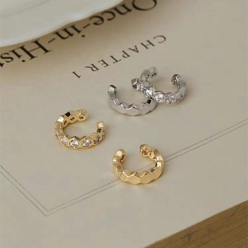 S925 Silver Vintage Minimalist Hoop Earrings for Women main image 2
