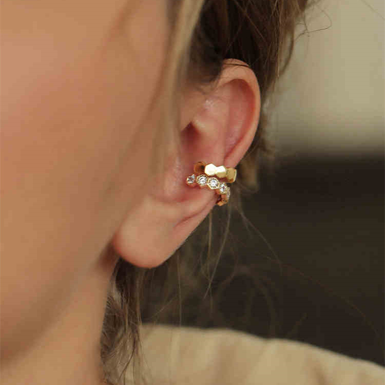 S925 Silver Vintage Minimalist Hoop Earrings for Women main image 4