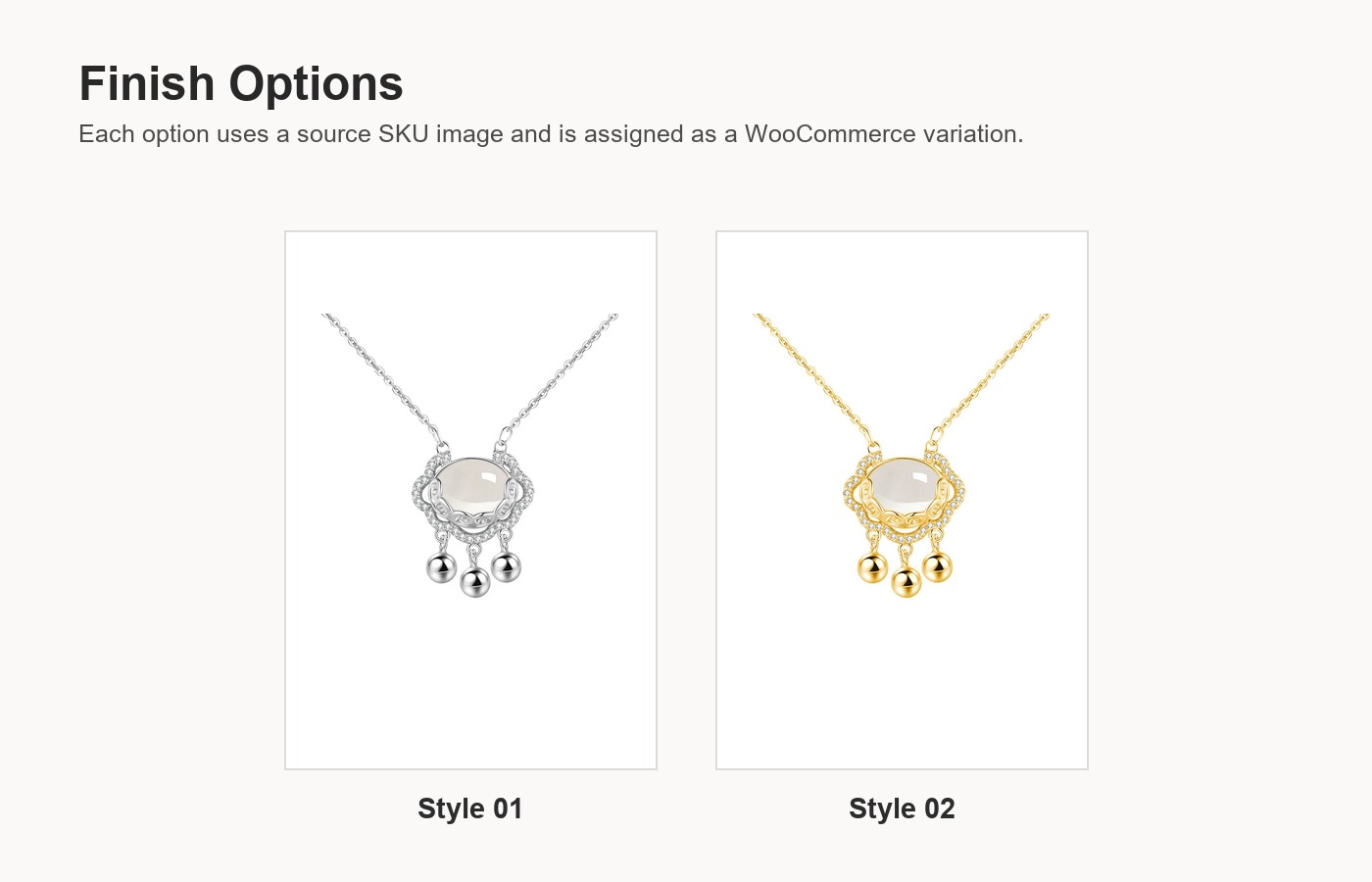 S925 Silver White Chalcedony Collarbone Chain Minimalist Necklace for Women detail image