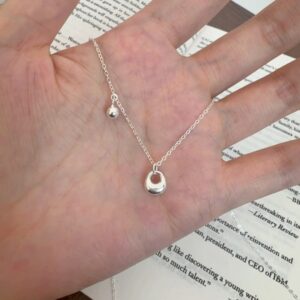 S925 Silver Minimalist Collarbone Chain Necklace for Women product image 1