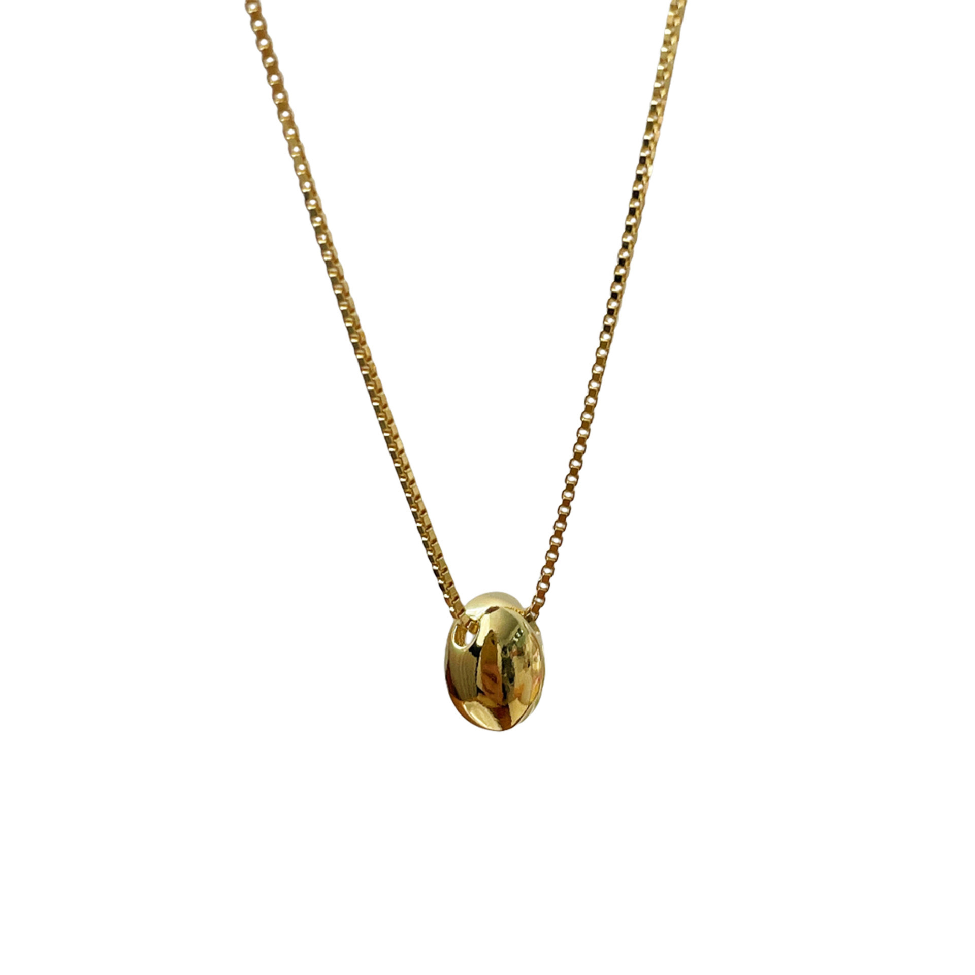 S925 Silver Bead Minimalist Korean Style Collarbone Chain Necklace for Women product image 5