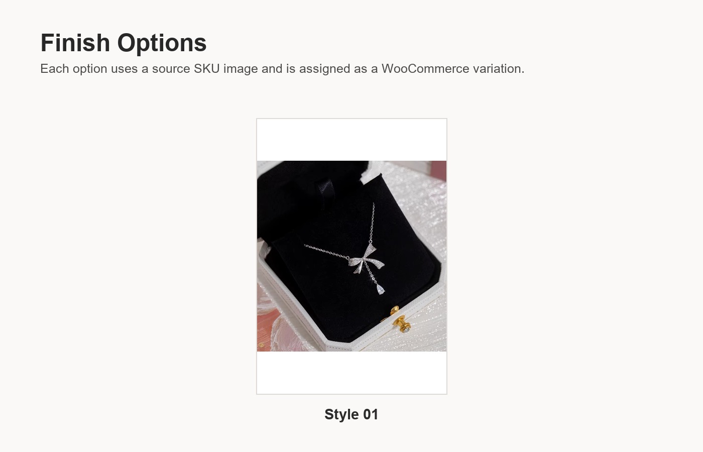 S999 Silver Bow CZ Collarbone Chain Necklace for Women detail image