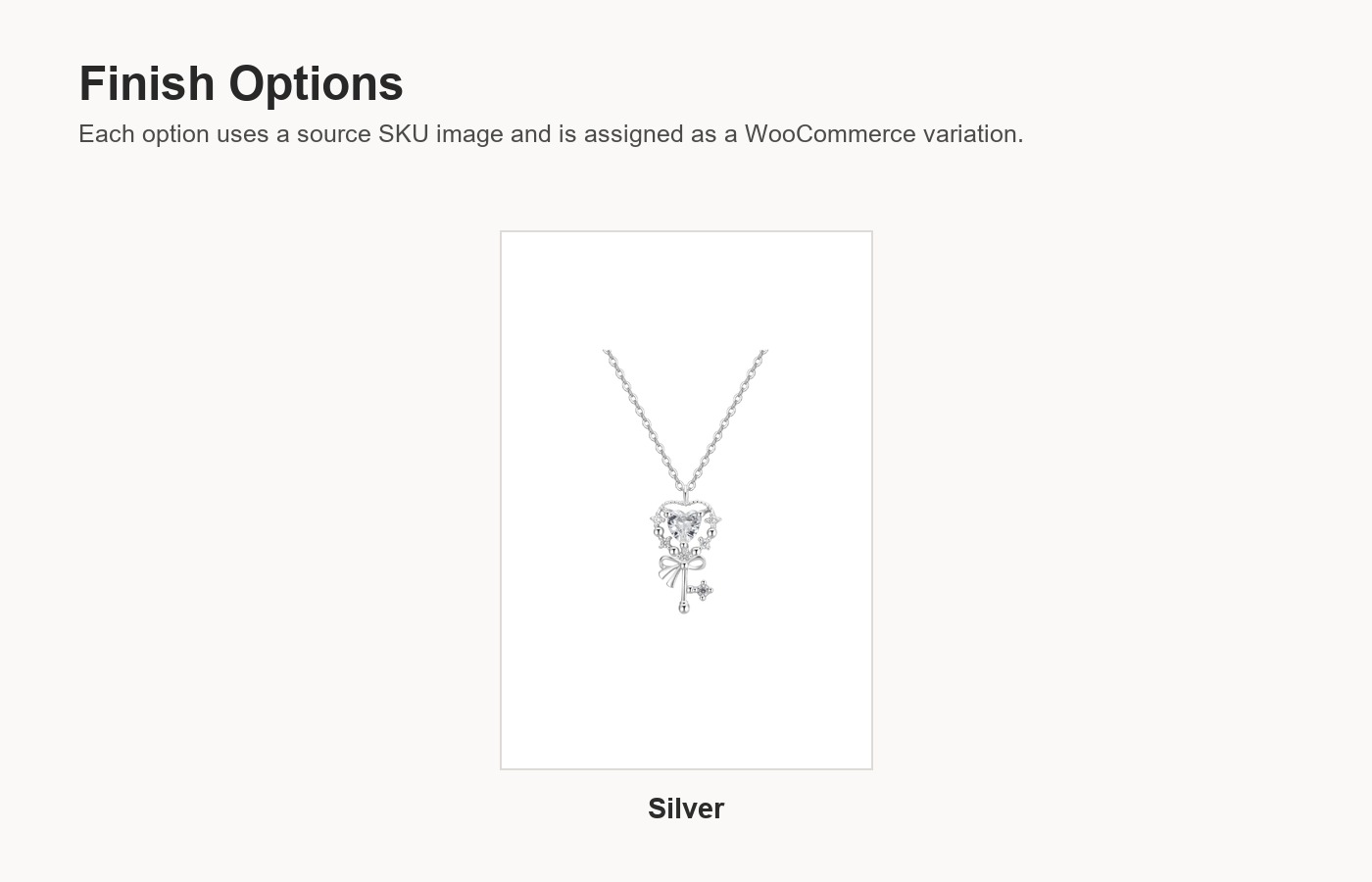 S999 Silver Heart Minimalist Collarbone Chain Cross Chain Necklace for Women detail image
