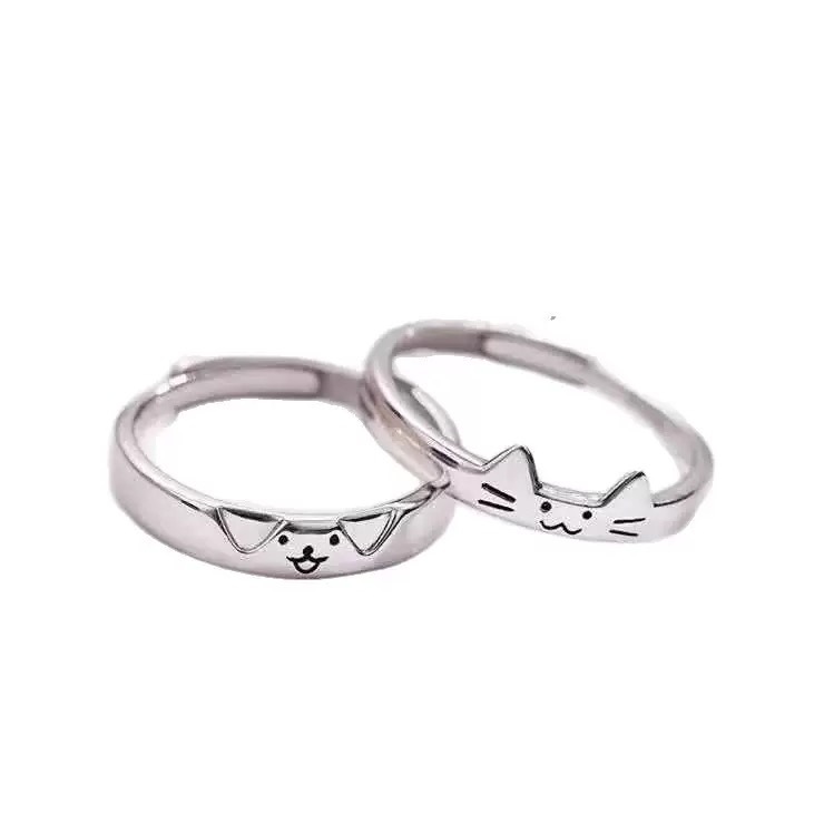S999 Silver Light Luxury Minimalist Ring for Women main image 5
