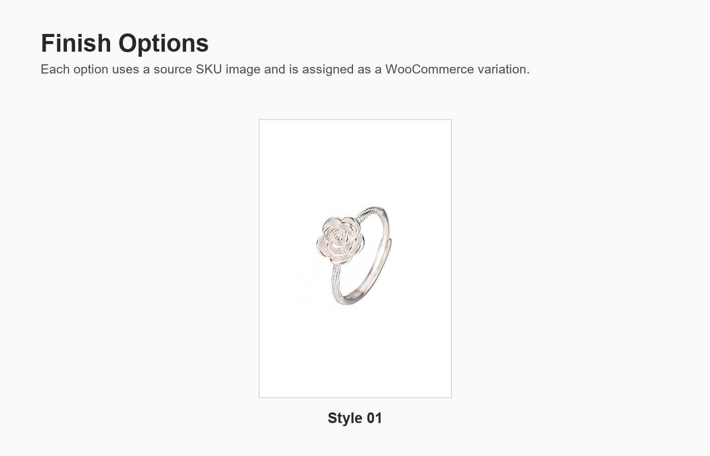 S999 Silver Minimalist Light Luxury Ring for Women detail image