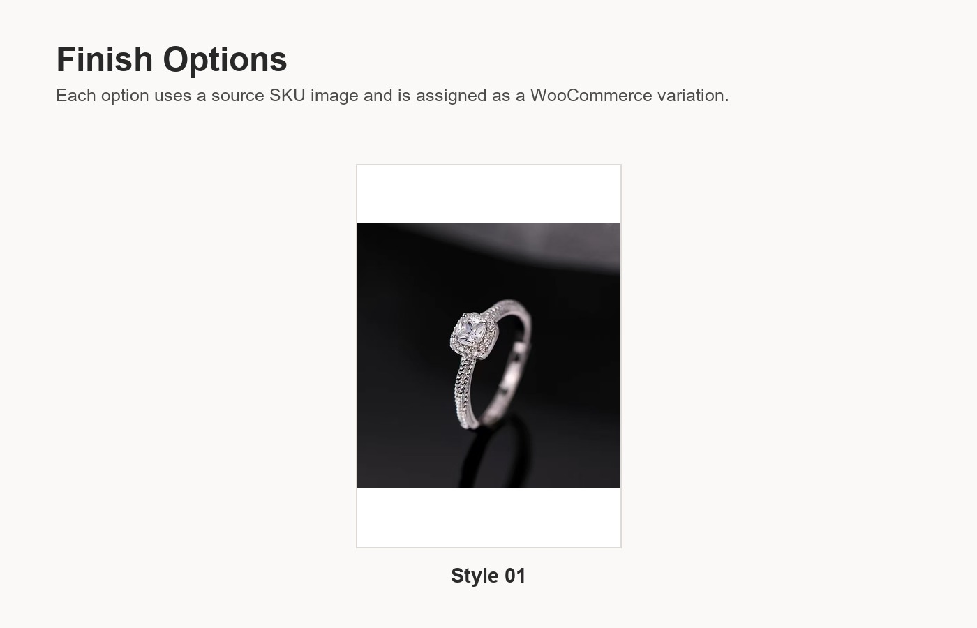 S999 Silver Sugar Cube Full CZ Light Luxury Ring for Women detail image