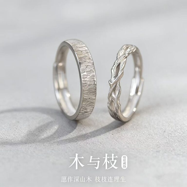 S999 Silver Light Luxury Minimalist Ring for Women product image 1